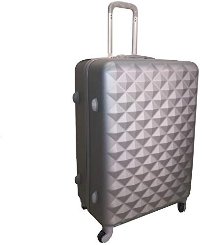 Morano PPC Trolley 3Pcs Set with Beauty Case, SILVER